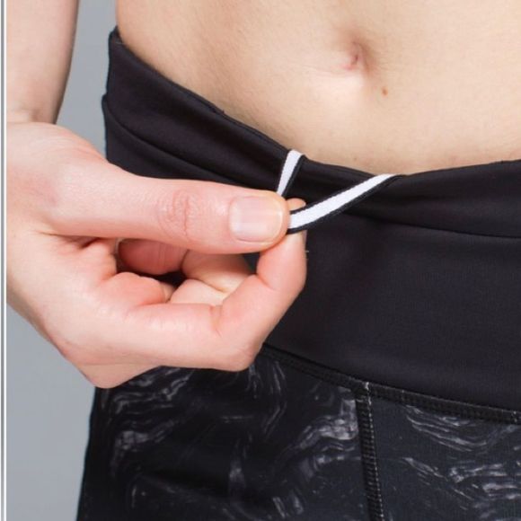 Lululemon speed tight II full on luxtreme arsenal ambient grey black/black. 6 - Picture 5 of 10